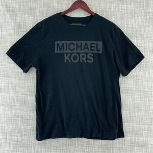 Michael Kors Black T-shirt Men's XL 8839/b
